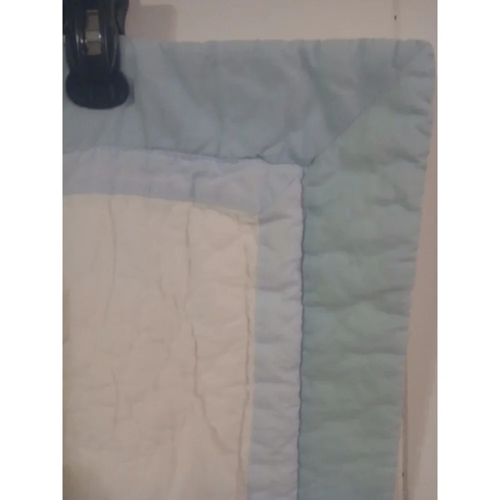 Vintage Quilted Seashell Pillow ShamStandard 24x20 Cottagecore Coastal
